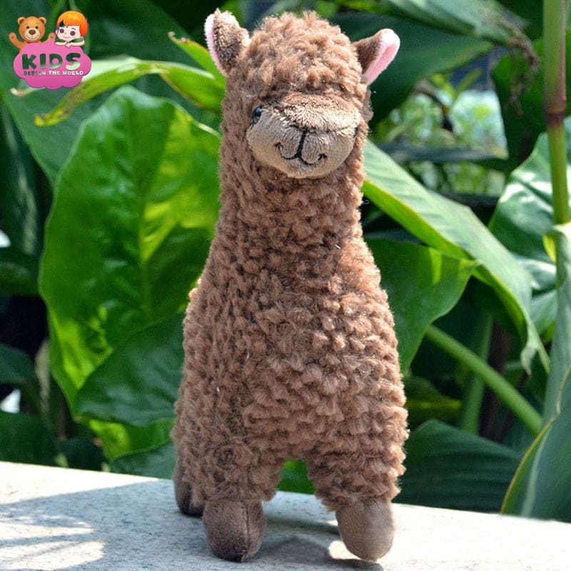 Llama Plush Toy - Brown - Animal plush