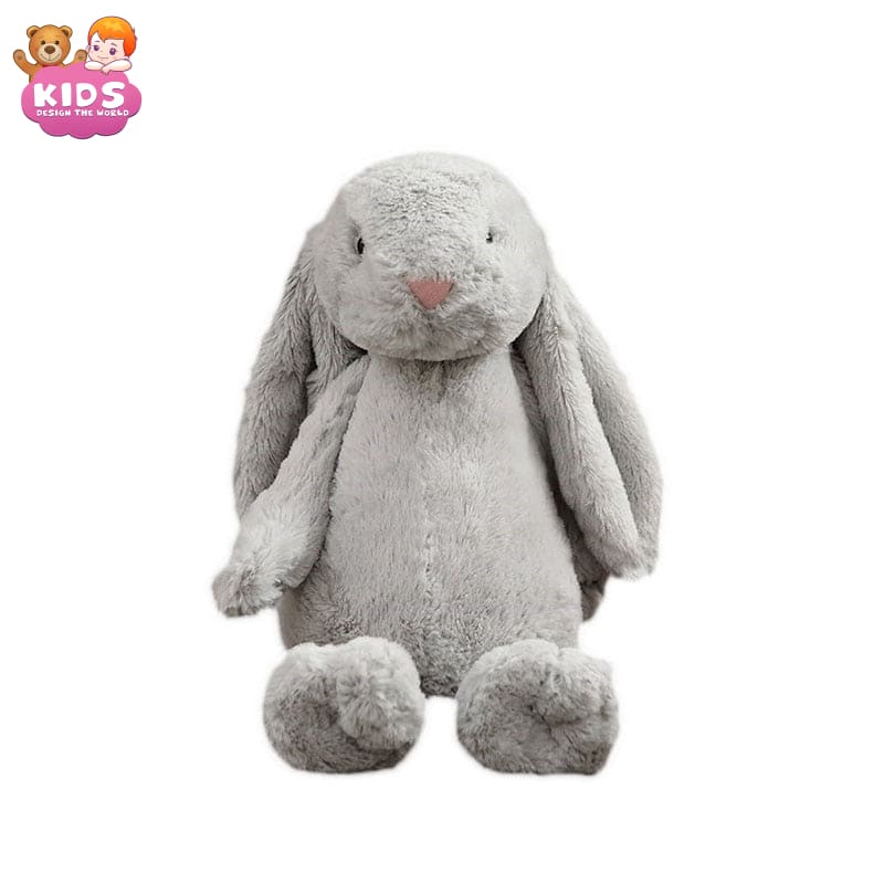 Long Plush Bunny Toys (SALE) - Grey - Animal plush