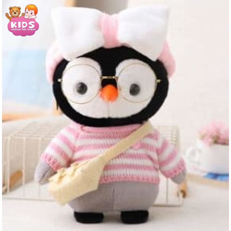 Peluche Penguin Sweat Pink (SALE) - Animal plush