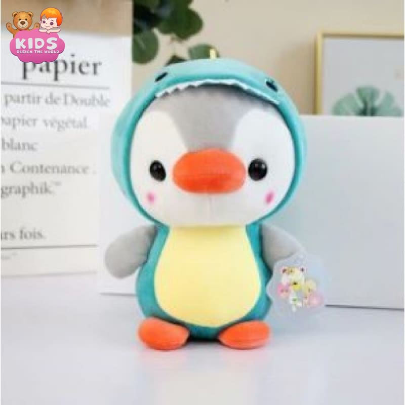 penguin-plush-dressed-as-a-dinosaur