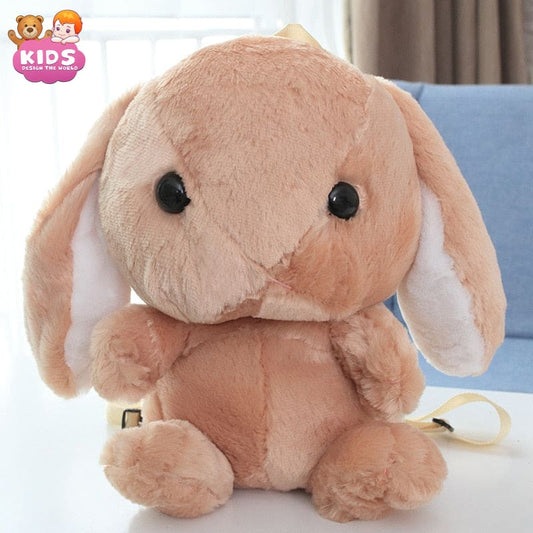 Plush Bunny Long Ear (SALE) - Brown - Animal plush