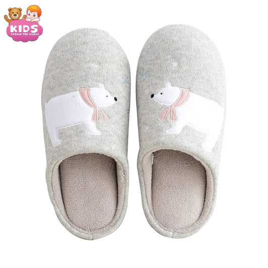 plush-slippers-polar-bear