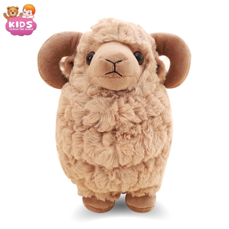 Sheep Goat Plush Toys - 25 cm / White - Animal plush
