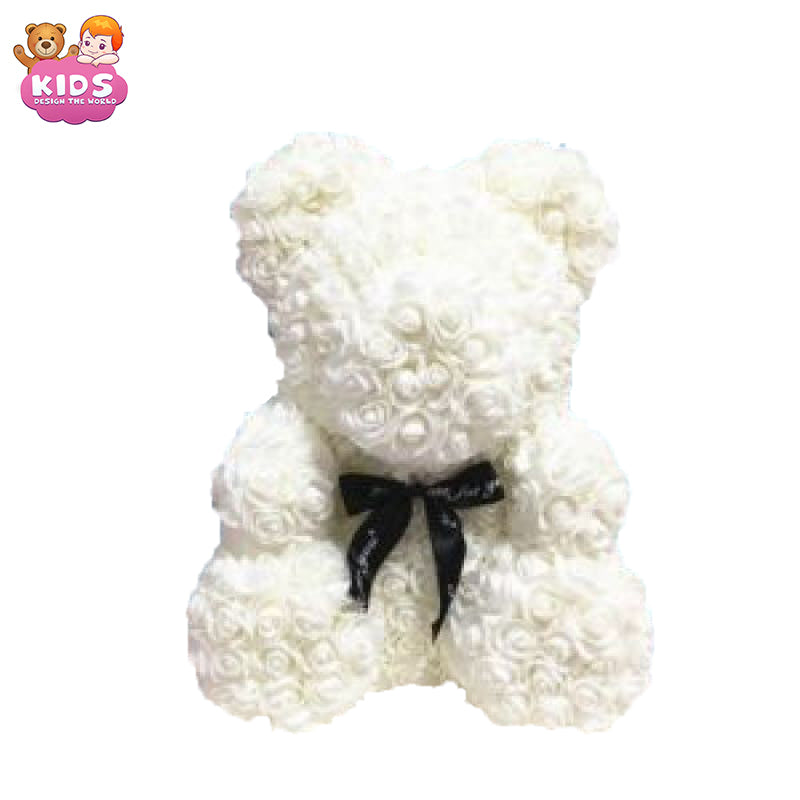 white-flower-bear-plush